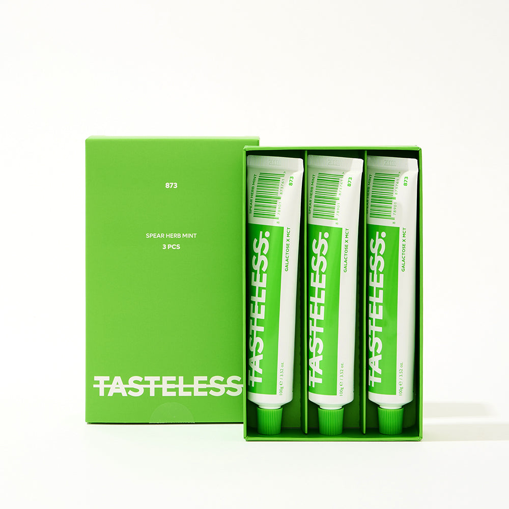 Tasteless toothpaste Spear herb Mint 3ea 1set