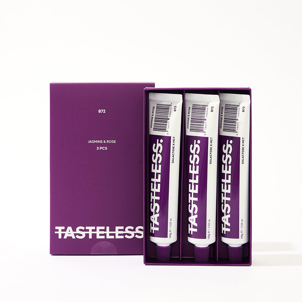 Tasteless toothpaste Jasmine and Rose 3ea 1set