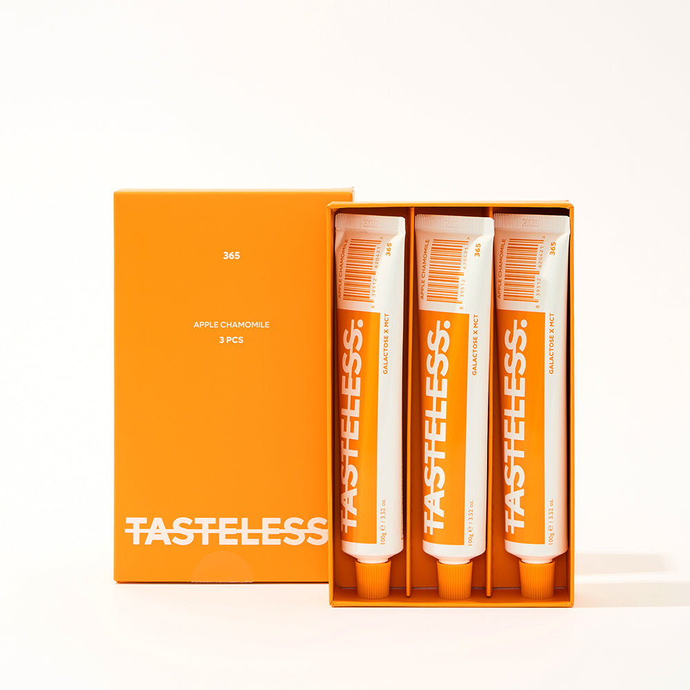 Tasteless toothpaste Apple Camomile 3ea 1set