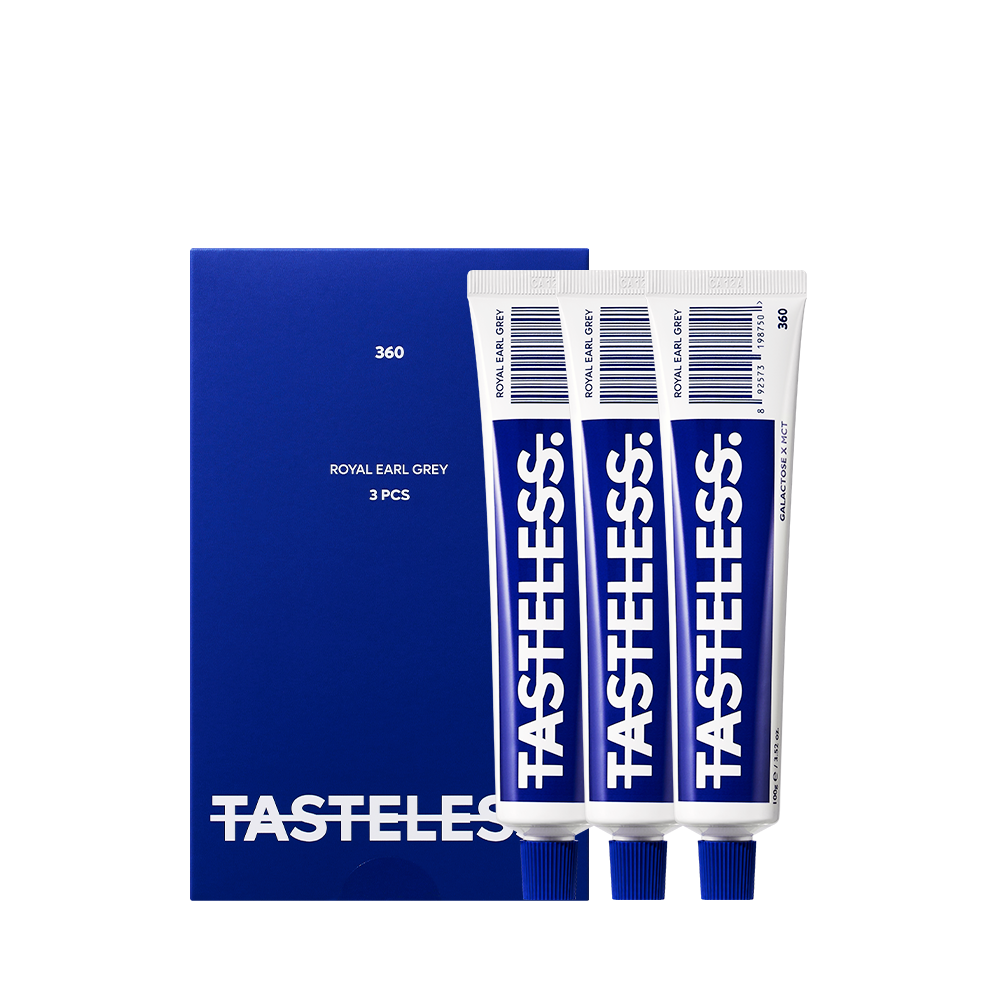 Tasteless toothpaste Royal Earl Grey 3ea 1set