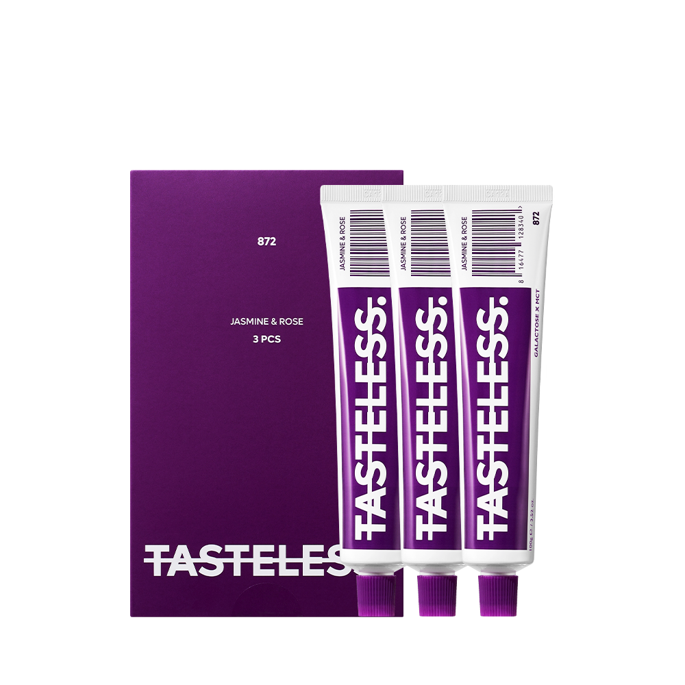 Tasteless toothpaste Jasmine and Rose 3ea 1set
