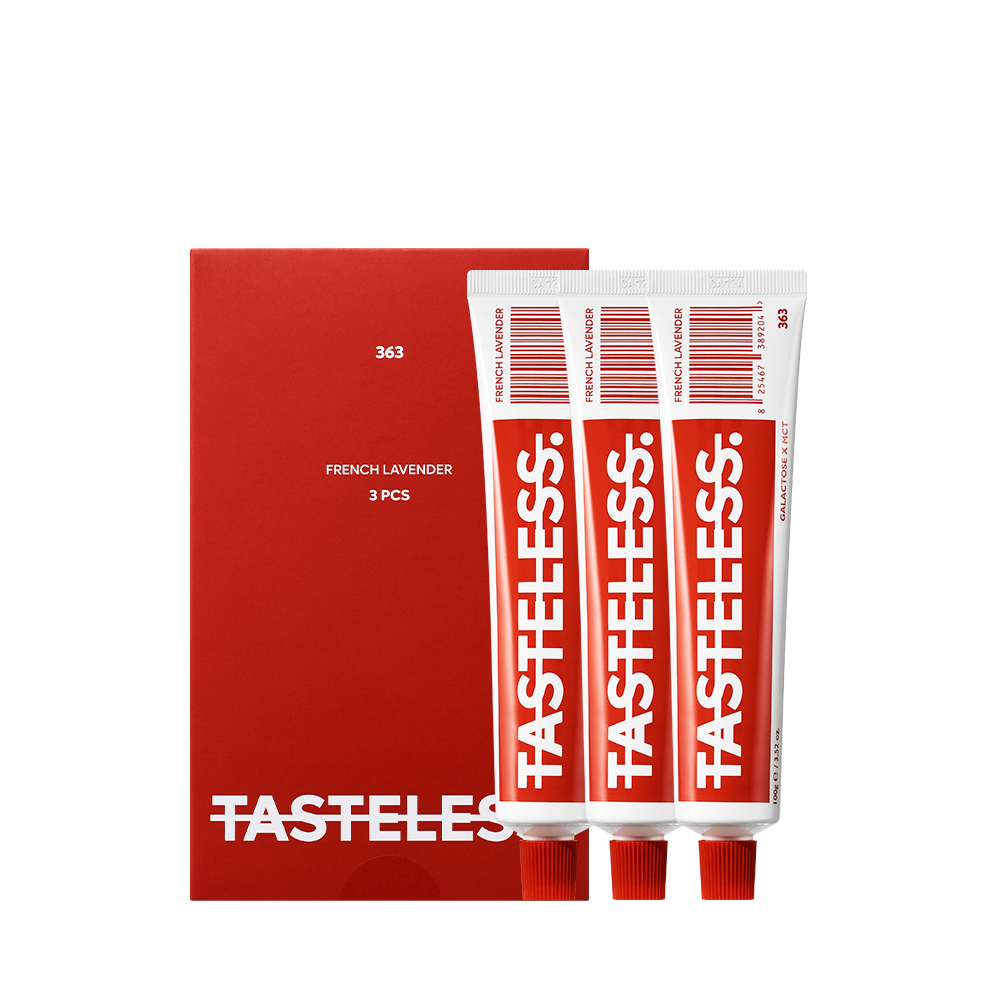 Tasteless toothpaste French Lavender 3ea 1set