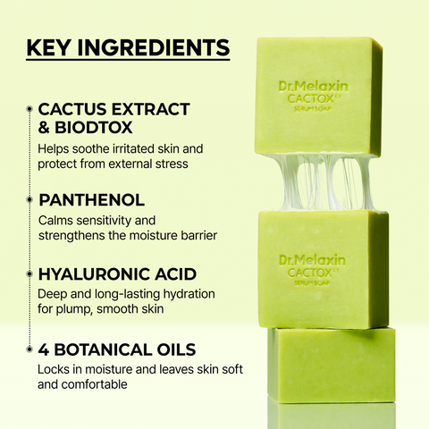 Kojic Acid & Cactox Serum Soap Cleansing Duo