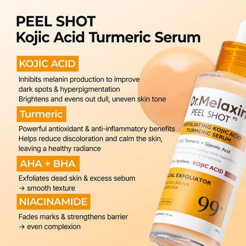 Kojic Acid Turmeric Brightening Routine Duo