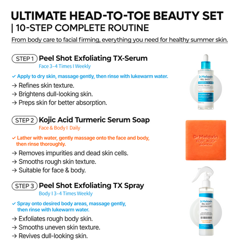 Summer Essentials  | Ultimate Head-to-Toe Beauty Set (+FREE GIFT)