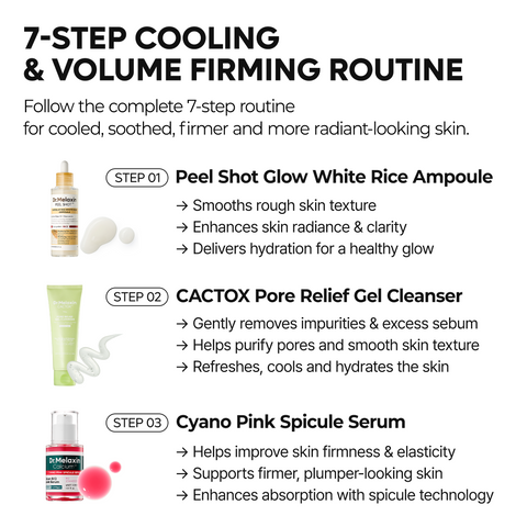 EDITOR'S PICK | Korean Glass Skin Cooling & Firming 7-Step Set