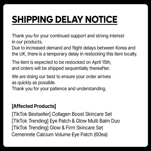 Cemenrete Calcium Volume Eye patch 60ea