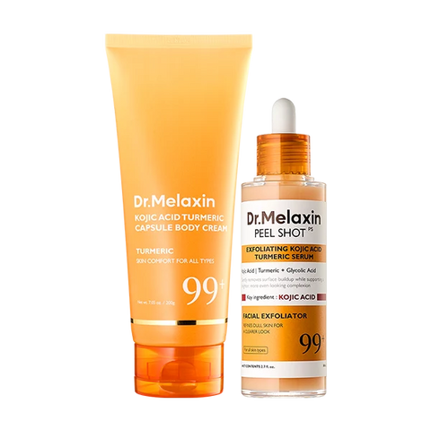3-Step Kojic Acid Turmeric Brightening Routine