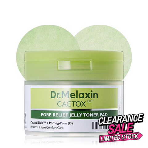 [CLEARANCE SALE] CACTOX Pore Relief Jelly Toner 60 Pads