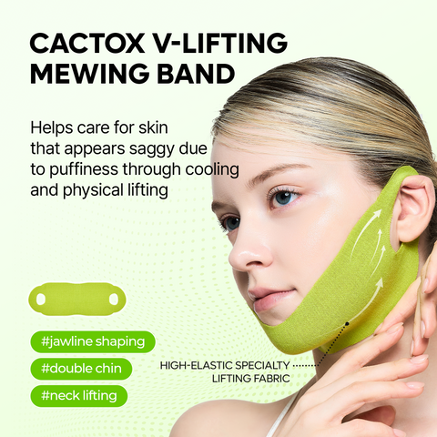 [Out of Stock] CACTOX V-Lifting Mewing Band 4EA