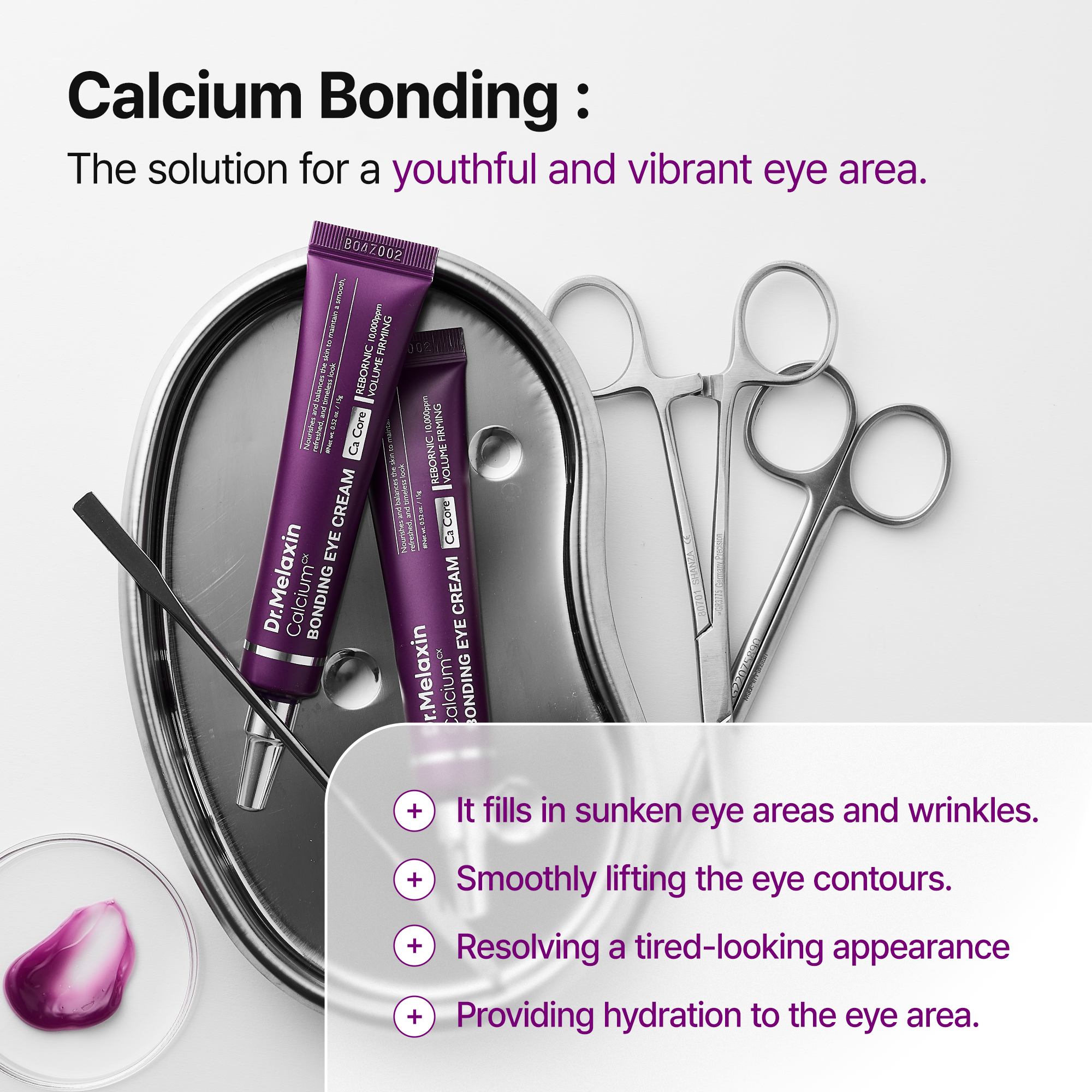 Calcium Bonding Eye Cream - Dr.Melaxin.uk