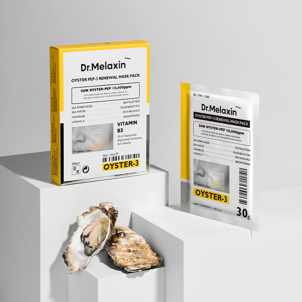 Oyster Pep-3 Renewal 5 Masks Pack