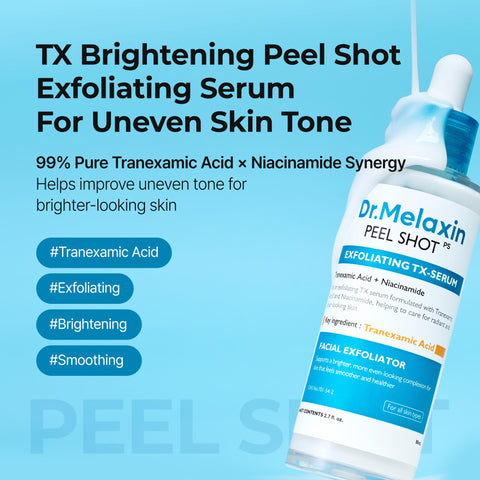 TX Exfoliating & Tone-Smoothing Duo – Serum 80ml + Spray 200ml